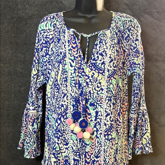 Lilly Pulitzer Percilla Tunic Dress Sz S  Multi Color - Picture 4 of 8
